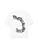 Koszulka POETIC COLLECTIVE Spray White @PC-TS-ST-WHI
