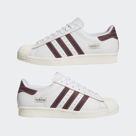 Buty ADIDAS Superstar 80 Adv / Crystal White / Shadow Red / Off White @JP8529