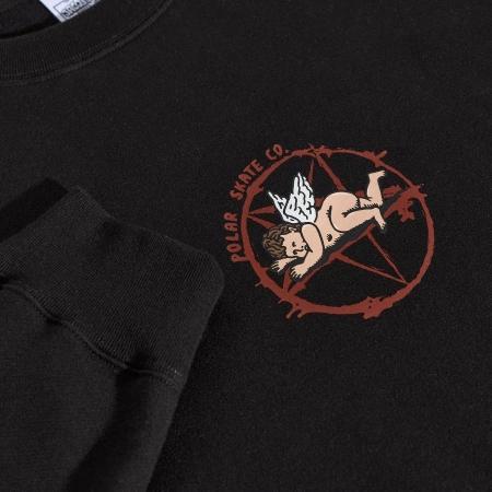 Bluza POLAR Dave Crewneck Sacrifice / Black @PSC-F25-99