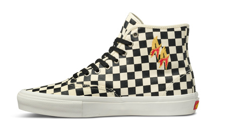 Buty VANS X Andrew Allen Skate Authentic High Vcu / Checkerboard @VN000D90CKK1