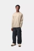 LS CARHARTT WIP Chase Fleur De Sel/Gold @I026392-38AXX