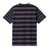Koszulka CARHARTT'FA22 M Merrick_Pocket /Merrick_Stripe/Soot/Artichoke @I030785-0YPXX
