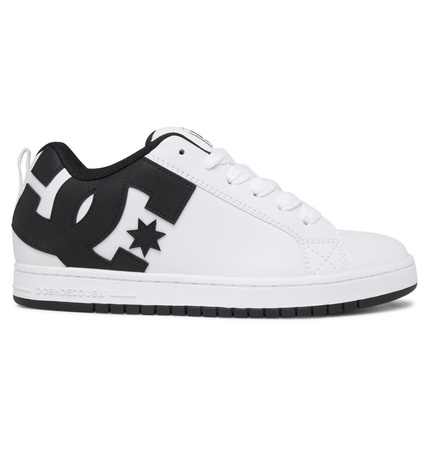 Buty DC Court Graffik /White/Black/Black @300529-WLK