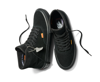 Buty VANS X Andrew Allen Skate Authentic High Vcu / Blackout @VN000D901OJ1