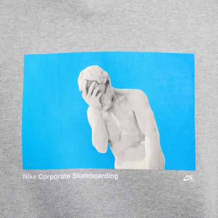 Bluza NIKE SB Frontside Air GX Crew /Dk Grey Heather @FN2556-063