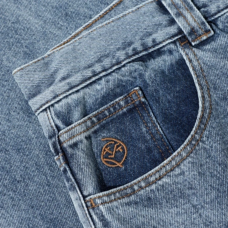 Spodnie POLAR Big Boy / Heavy Washed Blue @PSC-SP26-51
