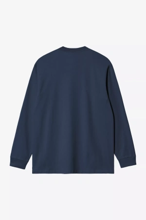 LS CARHARTT WIP Chase /Jupiter/Gold @I026392-3H6XX