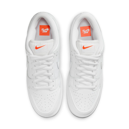 Buty NIKE SB Dunk Low Pro / White/White White White @FJ1674-100