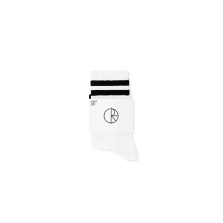 Skarpetki POLAR Happy Sad /White @PSC-CO-46-WHT